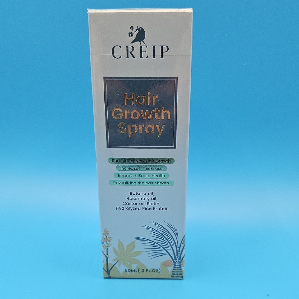 REI Hair Growth Spray – Cream & Gold Nourishing Treatment